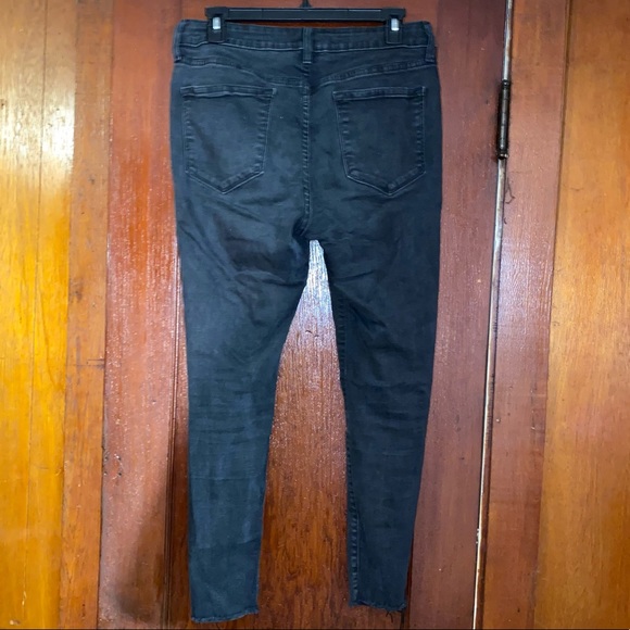 Black Ripped Jeans - Picture 2 of 4